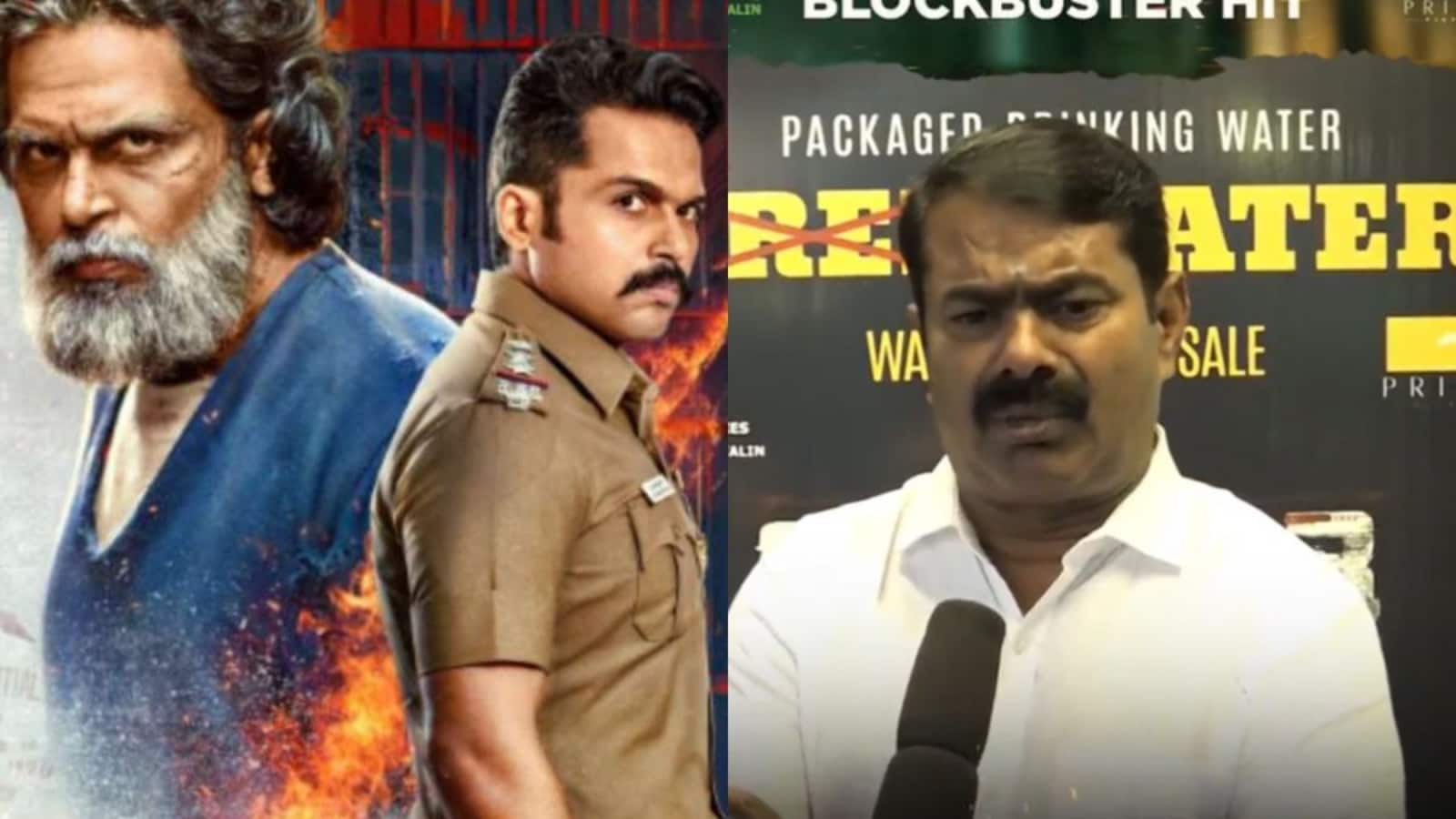 Senthamizhan Seeman Praises Sardar For Raising Issue of Water ...