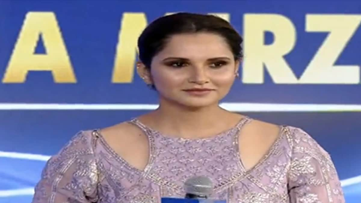 Son Took First Tennis Class Today: Sania Mirza after Winning Outstanding Achievement IOTY 2022 Award