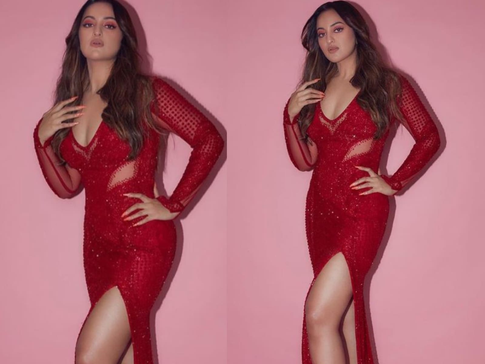 Deepika Padukone Disha Patani Sonakshi Sinha sizzle in Silver at elle  beauty awards 2018 red carpet pictures
