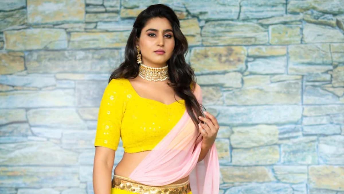 Varshini Sounderajan Exudes Elegance in a Bright Yellow Traditional Outfit