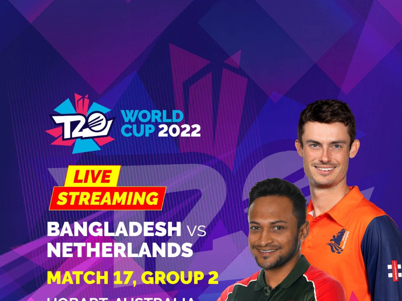 Bangladesh vs Netherlands Live Streaming When and Where to Watch T20 World Cup match Live Coverage on Live TV Online