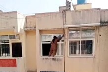 Woman Cleans Her Windowpanes Before Diwali in a 'Unique' Manner, People Call Her 'Khatron Ke Khiladi'