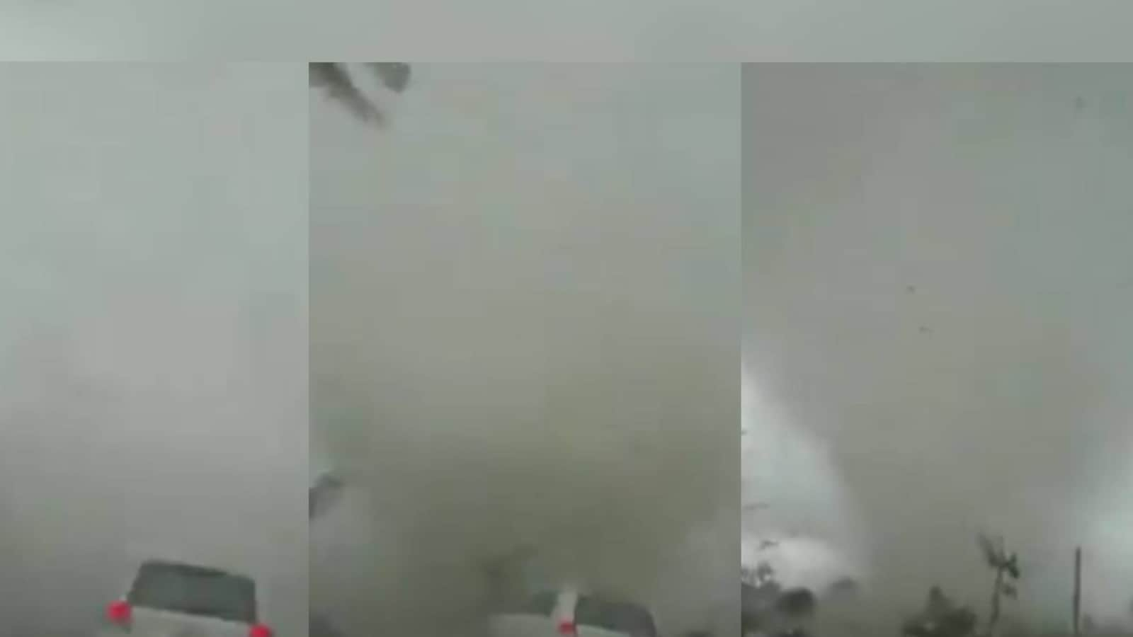 Watch: Deadly Tornado Sends Car Flying Leaving Internet Terrified