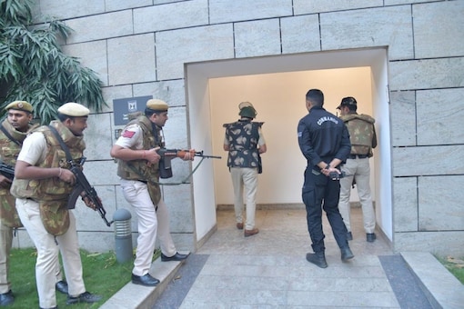 The joint drill involved participation of the Ministry of Home Affairs, Delhi Police, the National Security Guard and local emergency forces. (ANI)