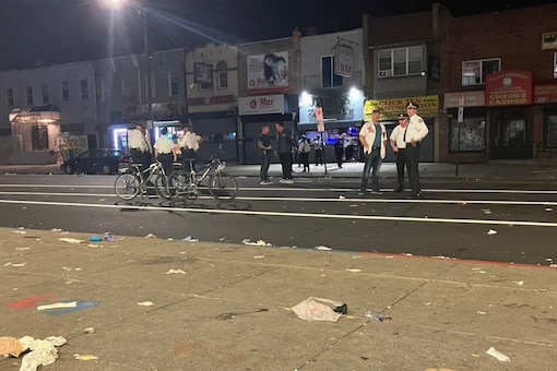 The shooting happened near a bar in the area of Kensington and Allegheny Avenues. (Credits: Twitter/Ryan Hughes)