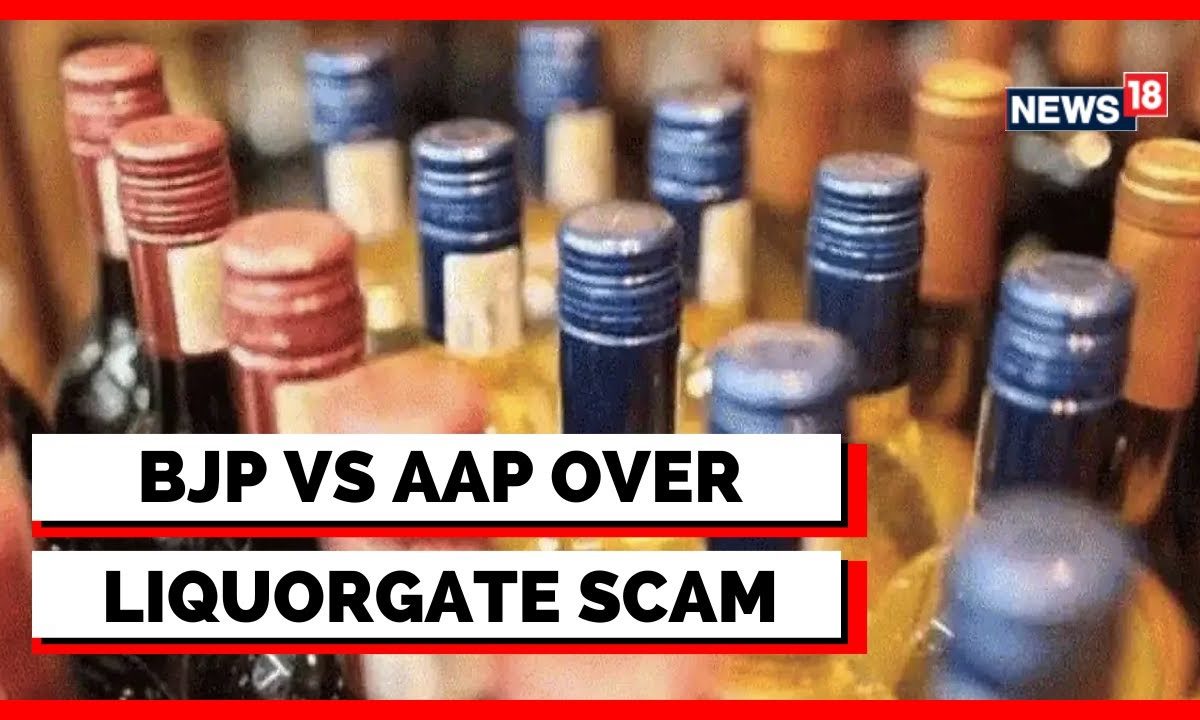Delhi Liquor Gate Scam BJP Briefs The Media On The AAP's Liquor Gate