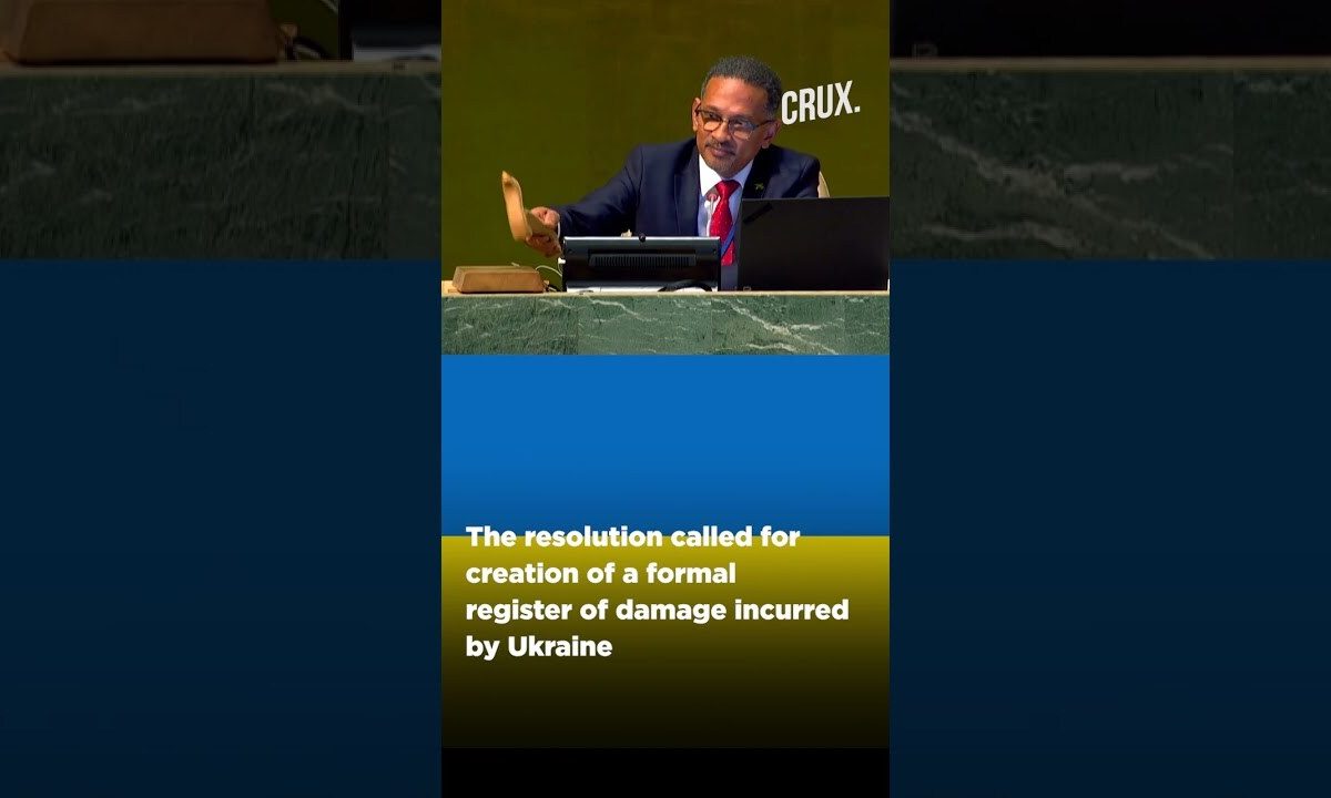 UN General Assembly Calls For Russia To Pay Ukraine Reparations - News18