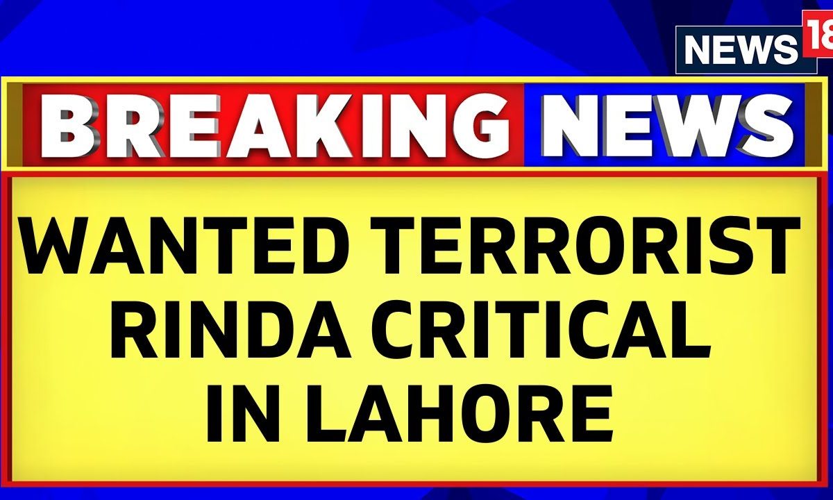 Pakistan News | Wanted Terrorist Rinda Critical In Lahore :Top ...