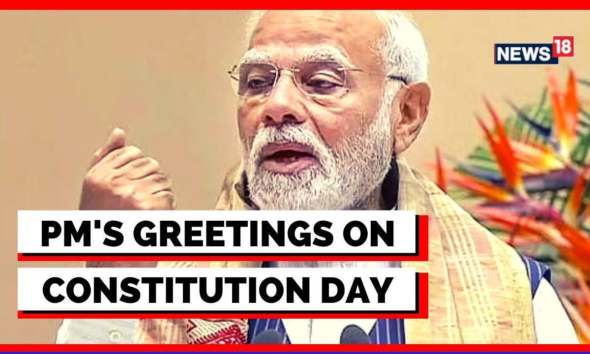 PM Modi Extend Greetings On Constitution Day Of India | Indian ...