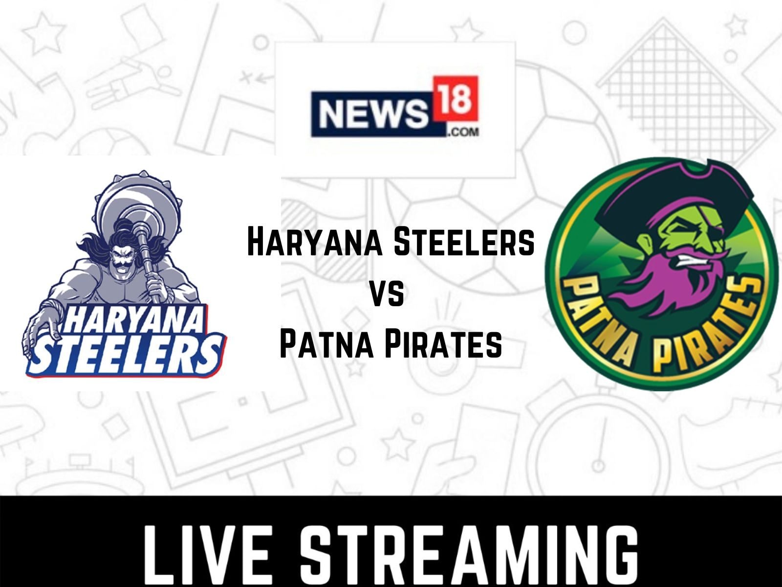 Patna Pirates vs Gujarat Giants Live Streaming: When and Where to Watch Pro  Kabbadi League Season 9 - News18