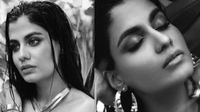 Shreya Dhanwanthary Goes Topless In Latest Photoshoot, Covers Her