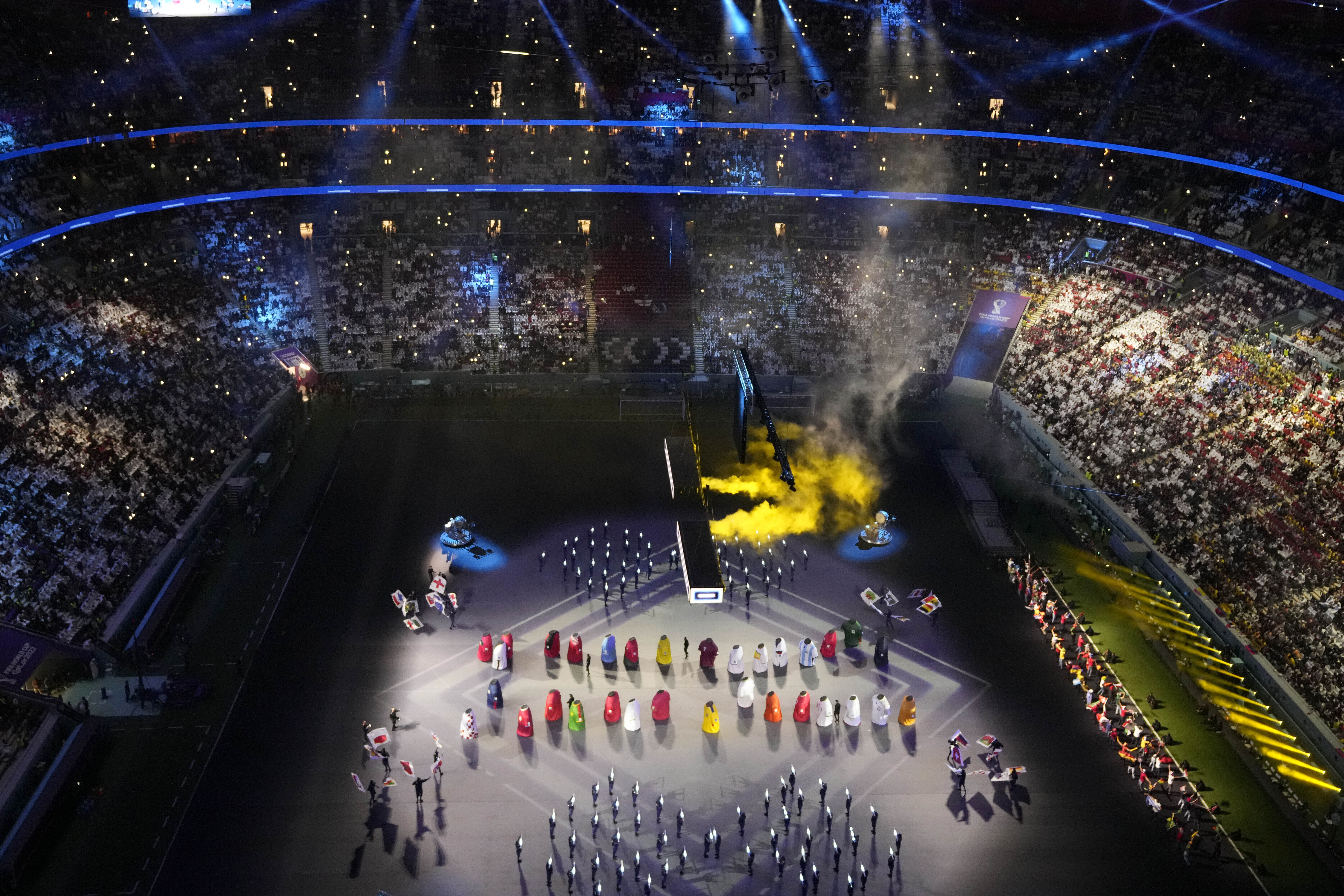 Церемонии открытия чемпионата. 2022 World Cup церемония открытие. Qatar 2022 World Cup Opening.