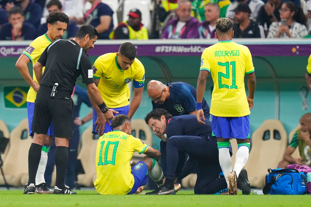 Neymar says he feared his 2022 World Cup in Qatar was over due to ankle  injury after scoring for Brazil - Eurosport