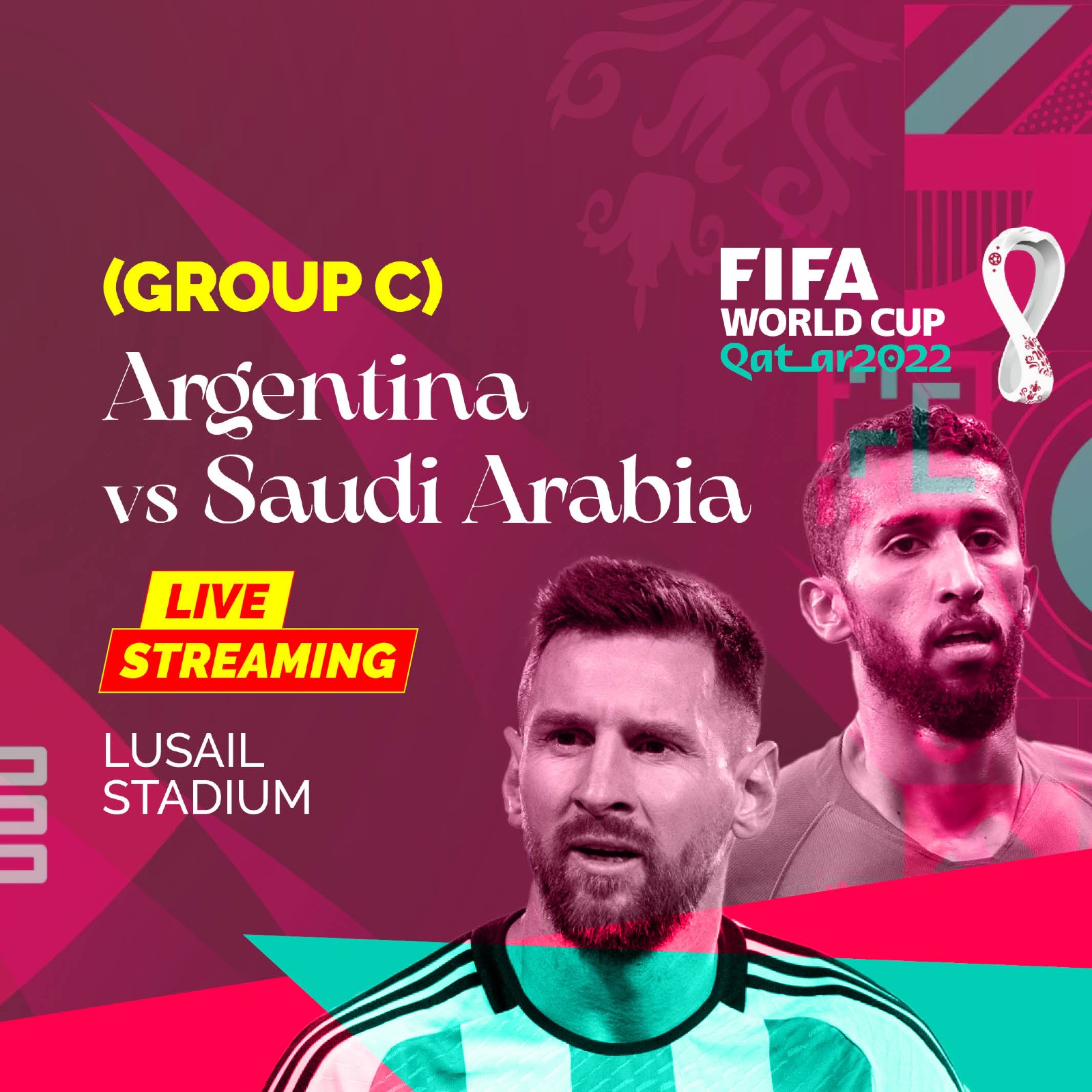 Argentina vs Saudi Arabia Live Streaming FIFA World Cup 2022 When and Where to Watch ARG vs KSA Live Coverage