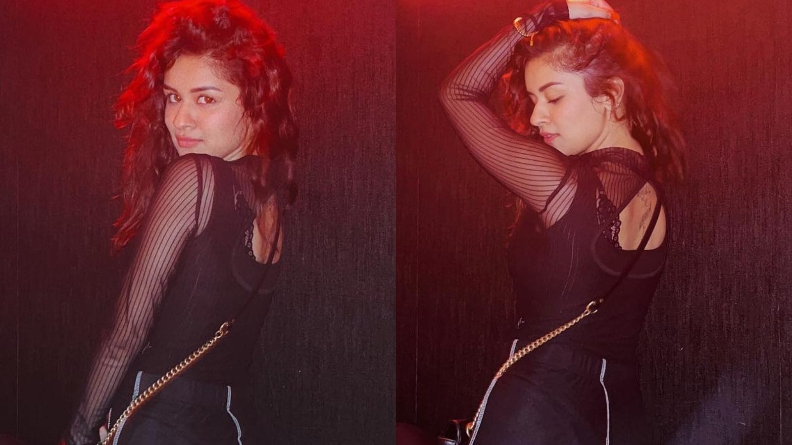 Avneet Kaur Is Blacklisted On Internet As She Poses Sensuously In Sheer Black Outfit See Sexy 