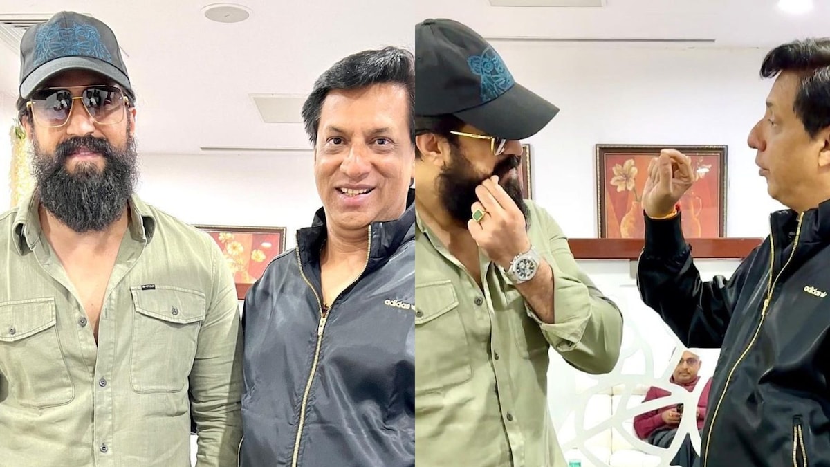 Madhur Bhandarkar Poses With KGF Star Yash, Netizens Ask Them to Make a Film Together