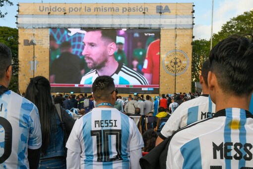 Hopes High for Argentina Fans After Lionel Messi Leads World Cup Revival Against Poland (AP Image)