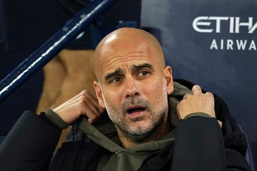 Pep Guardiola Upset Over Two-Point Loss After Everton Draw (AP Image)