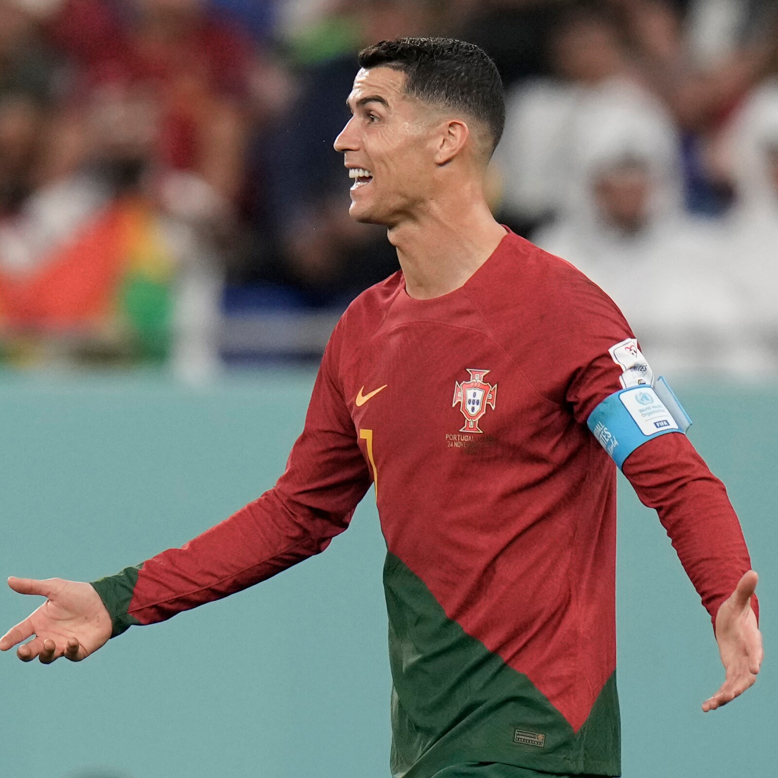 Cristiano Ronaldo Celebration vs. Ghana That Includes Messi Goes Viral