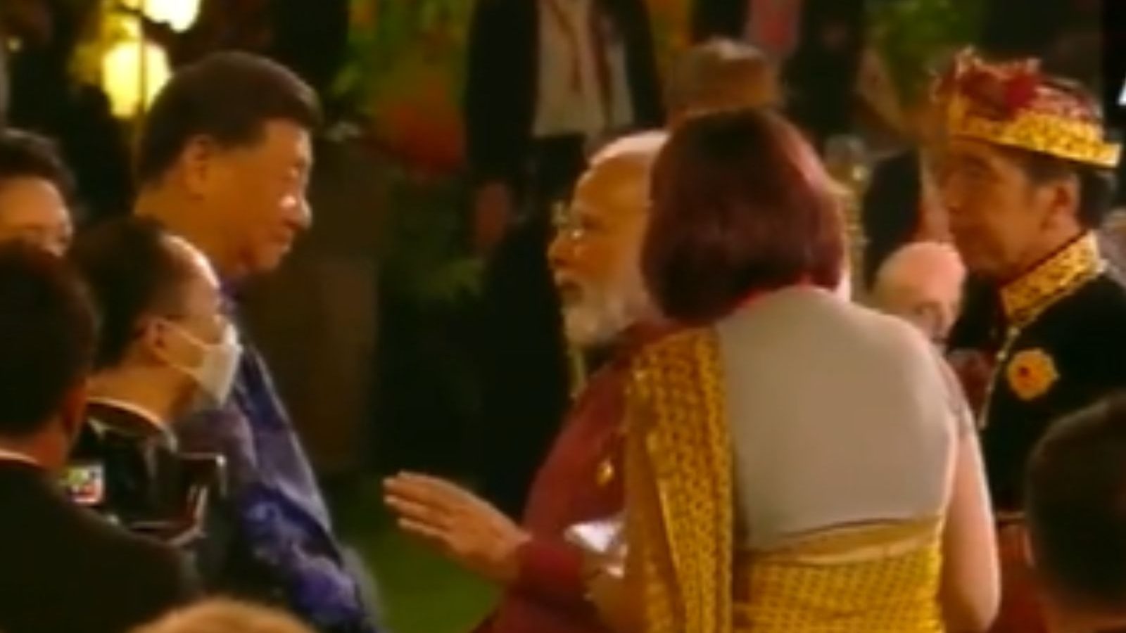 PM Modi at G20 Summit: Modi Greets Xi Jinping at Dinner In First Meet After Galwan Clash, No Bilateral Meeting Scheduled