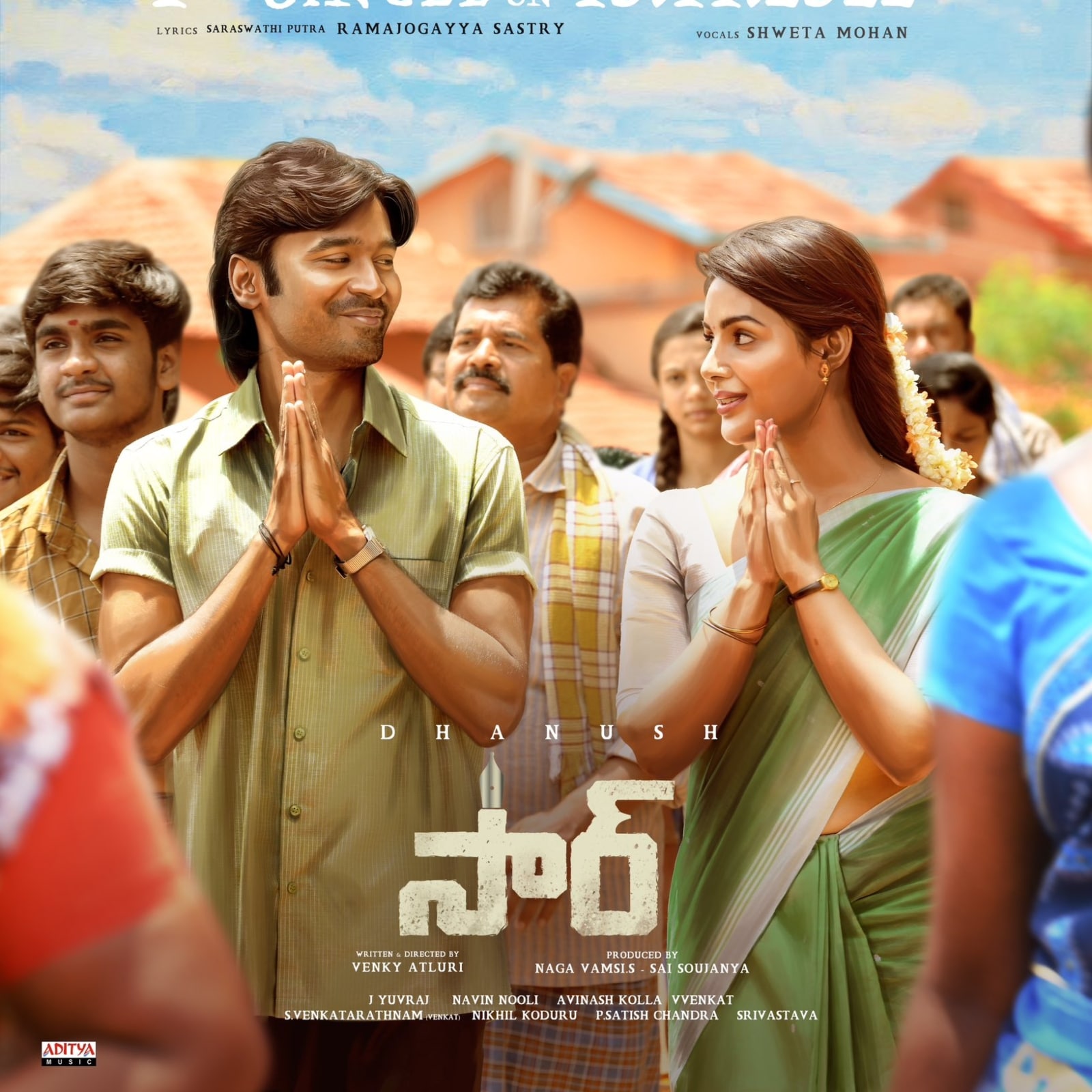 Vaathi's First Song, Written by Dhanush, to Release on November 10