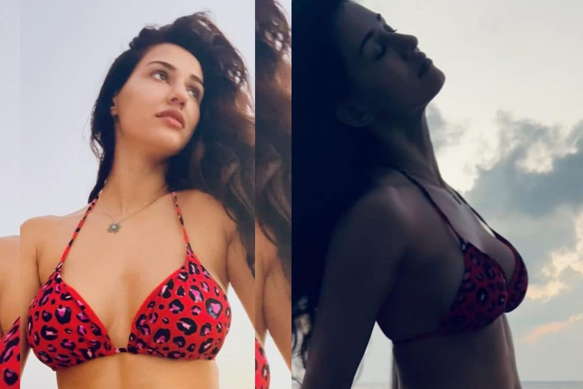Disha Patani Strips Down to Red Hot Bikini, Raises Temperature in Sexy Instagram Pics