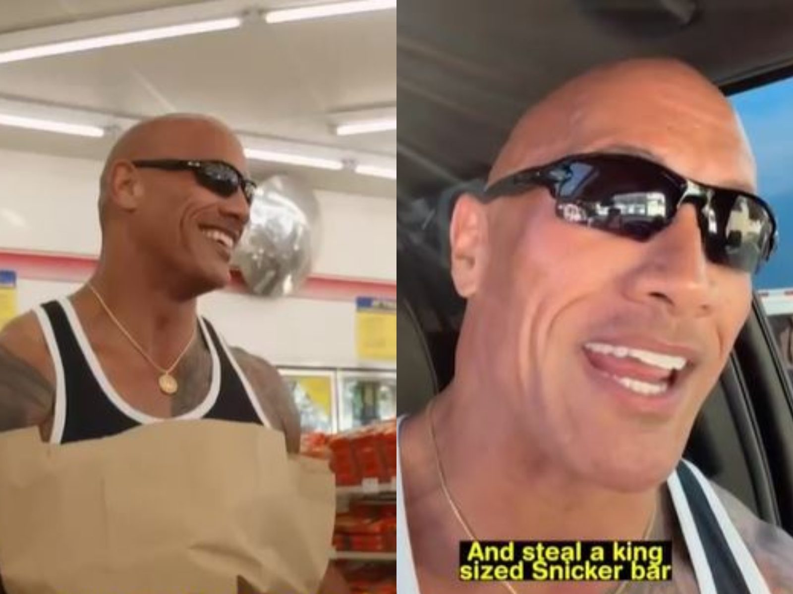 The Rock' buys every Snickers at a 7-Eleven to 'right his wrongs