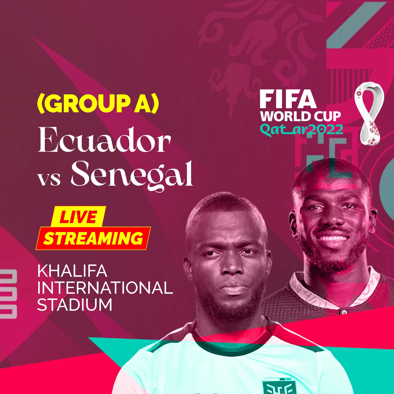 ECU vs SEN FIFA World Cup 2022 match: When and where to watch Ecuador vs  Senegal live streaming online