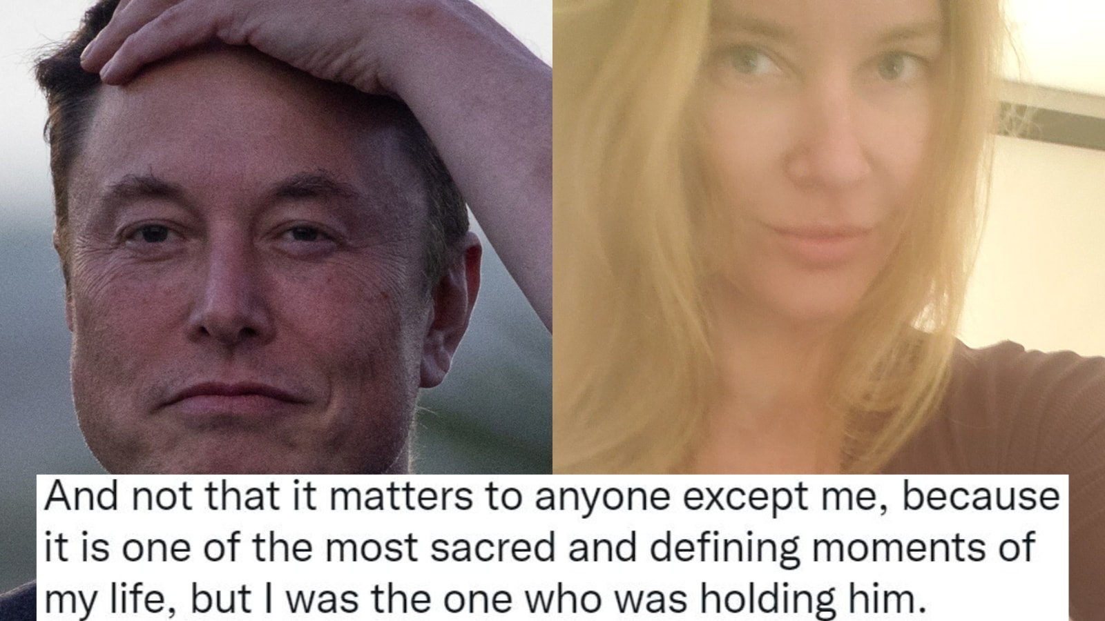 'I Was the One Holding Him': Justine Musk After Elon Claims Firstborn ...