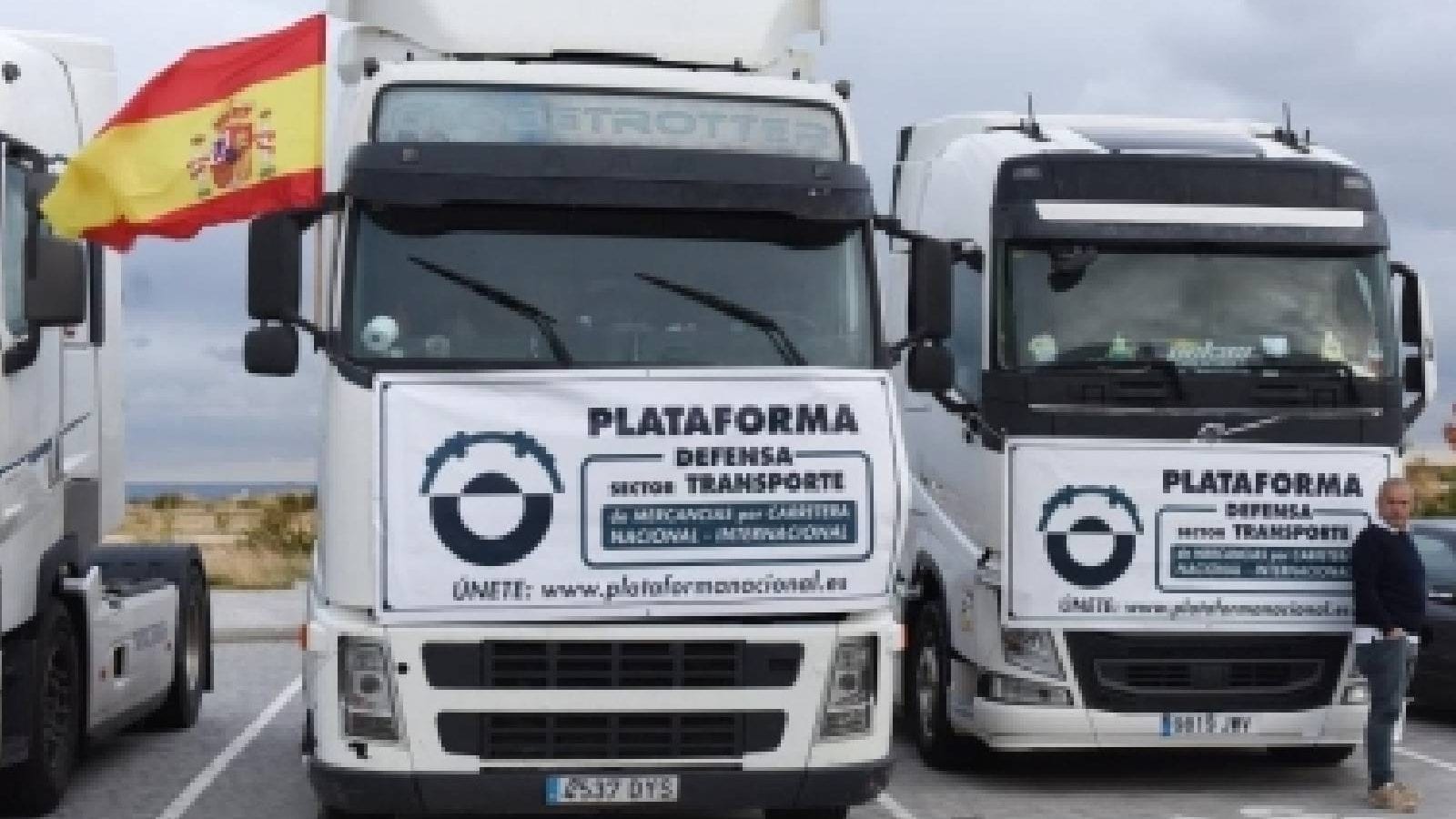 Spanish Truck Drivers on Strike Over Rising Cost of Living