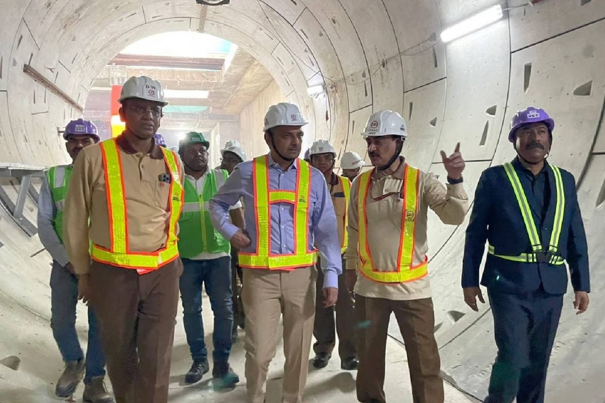 DMRC Achieves Major Milestone in Tunneling Work of Phase IV Metro Construction