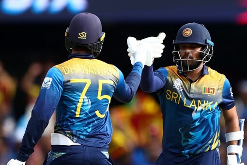 Sri Lanka knocked Afghanistan out of the tournament.