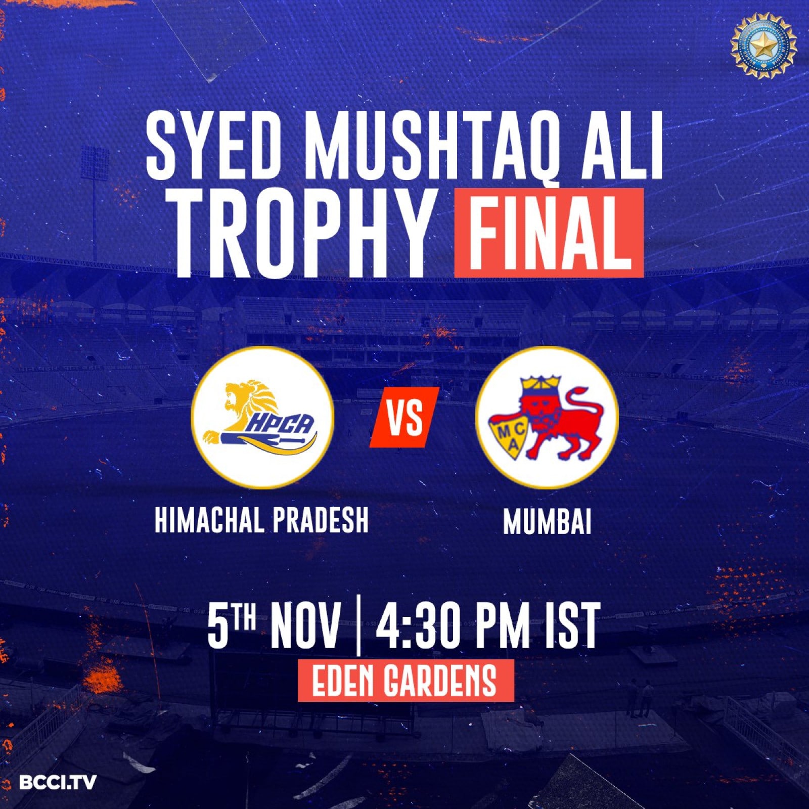 Himachal Pradesh vs Mumbai Live Streaming When and Where to Watch Syed Mushtaq Ali Trophy final Live Coverage on Live TV Online