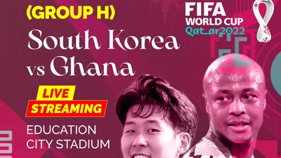 South Korea vs Ghana Live Streaming: When and Where to Watch FIFA World ...