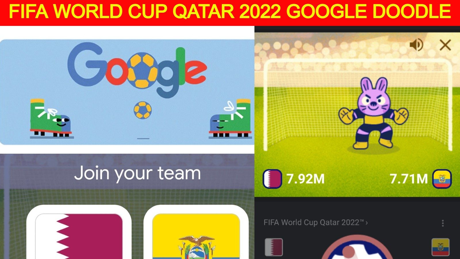 Google Doodle Kicks Off FIFA World Cup Qatar 2022; Here's Step-by-step  Guide to Play Online Game on Mobile Device - News18
