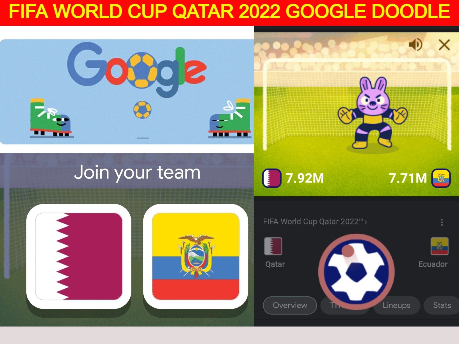 Google Doodle Kicks Off FIFA World Cup Qatar 2022; Here's Step-by-step  Guide to Play Online Game on Mobile Device - News18