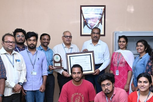 The Green Champion Award was received by Professor K. Mohan, Director, GITAM School of Architecture