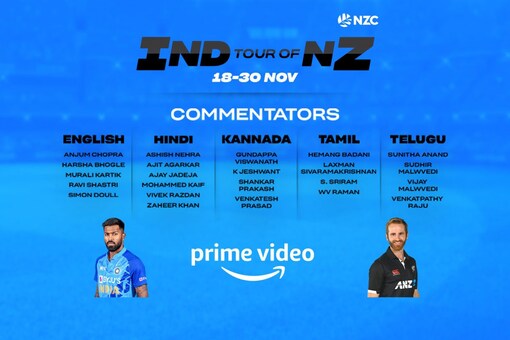 Prime Video Set to Offer Immersive and Localised Live Cricket Experience for India’s Tour of New Zealand