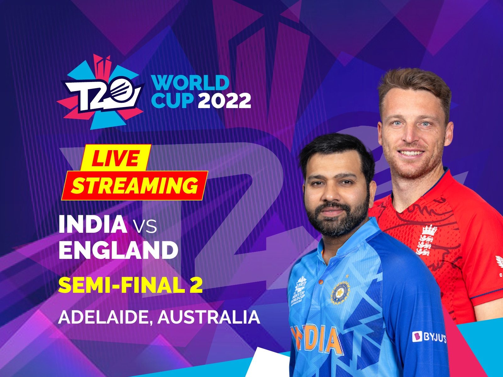 India vs England Live Cricket Streaming How to Watch T20 World Cup 2022, IND vs ENG Semifinal on TV And Online?