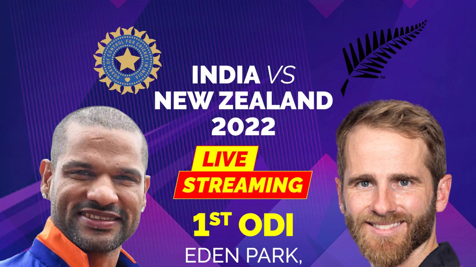 Live Streaming India vs New Zealand 1st ODI, When and Where to Watch ...
