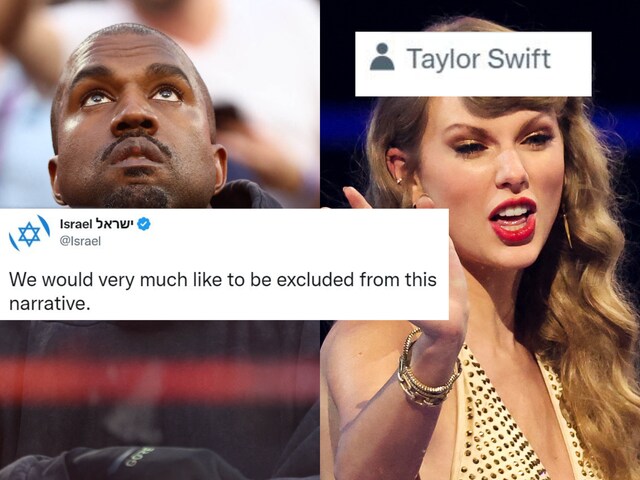 Israel Wants to be 'Excluded' From Kanye West's Tweet But Why is Taylor Swift Tagged? - News18