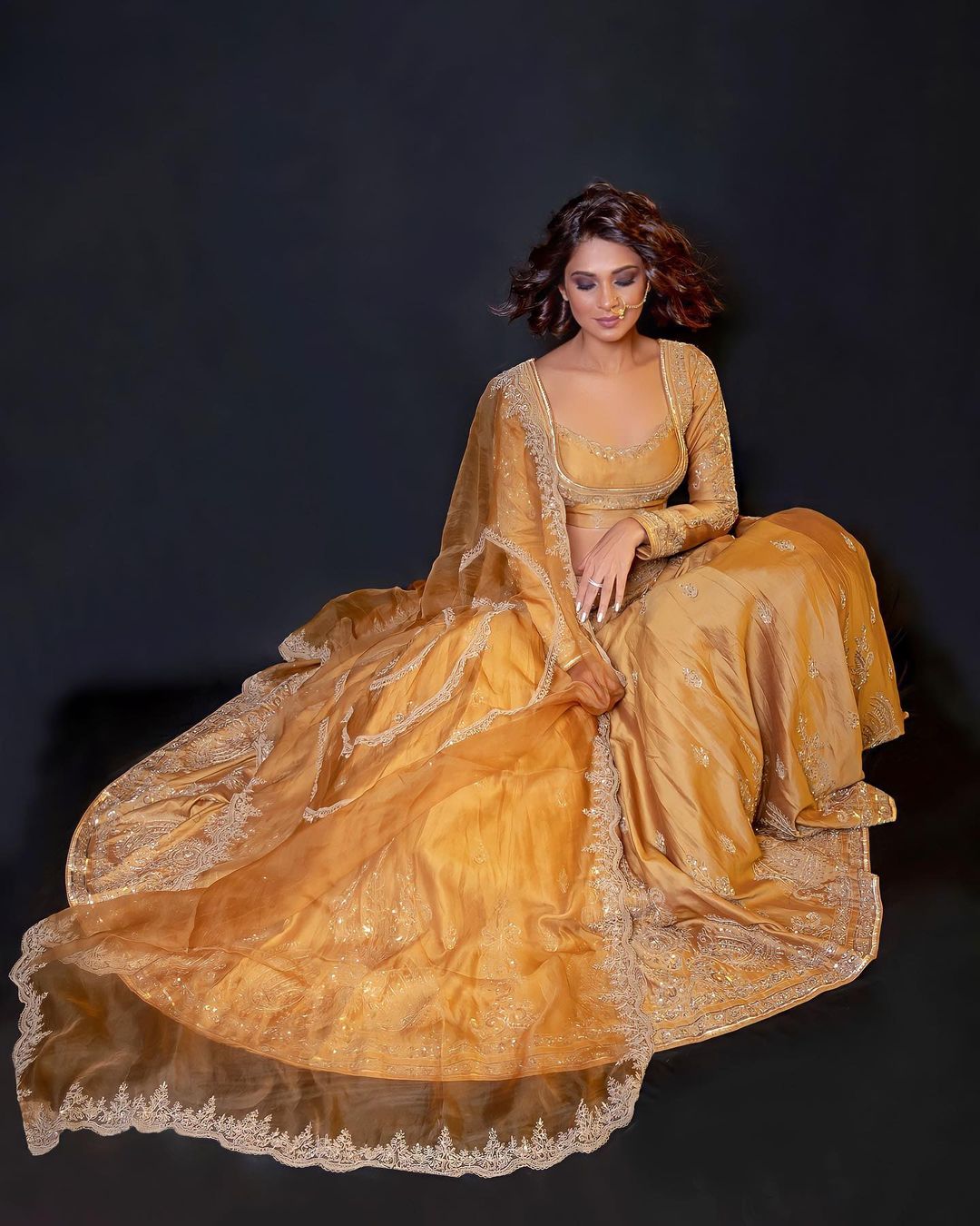 Jennifer Winget captures the fairytale feels in these exquisite lehengas