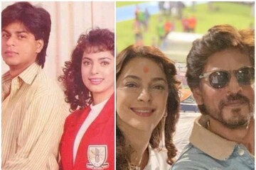 Juhi Chawla Birthday: Darr to Yes Boss, Gorgeous Actress Popular Movies  with Shah Rukh Khan - News18