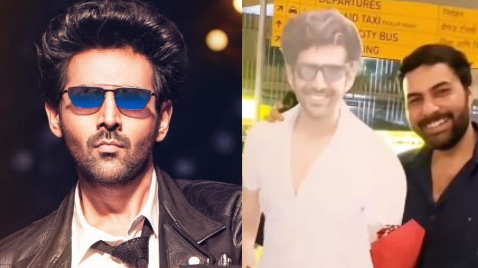 Kartik Aaryan Responds To a 'Thoughtful' Fan Who Takes His Life-Size ...