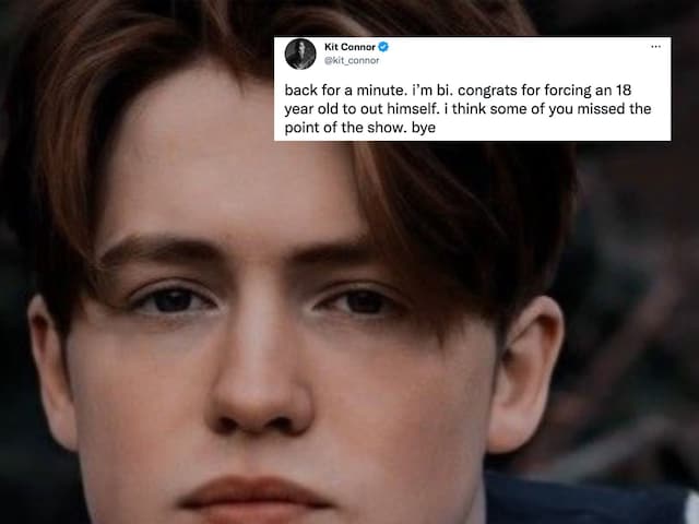 Actor Kit Connor Forced To Come Out As Bisexual Tweet Sparks Debate