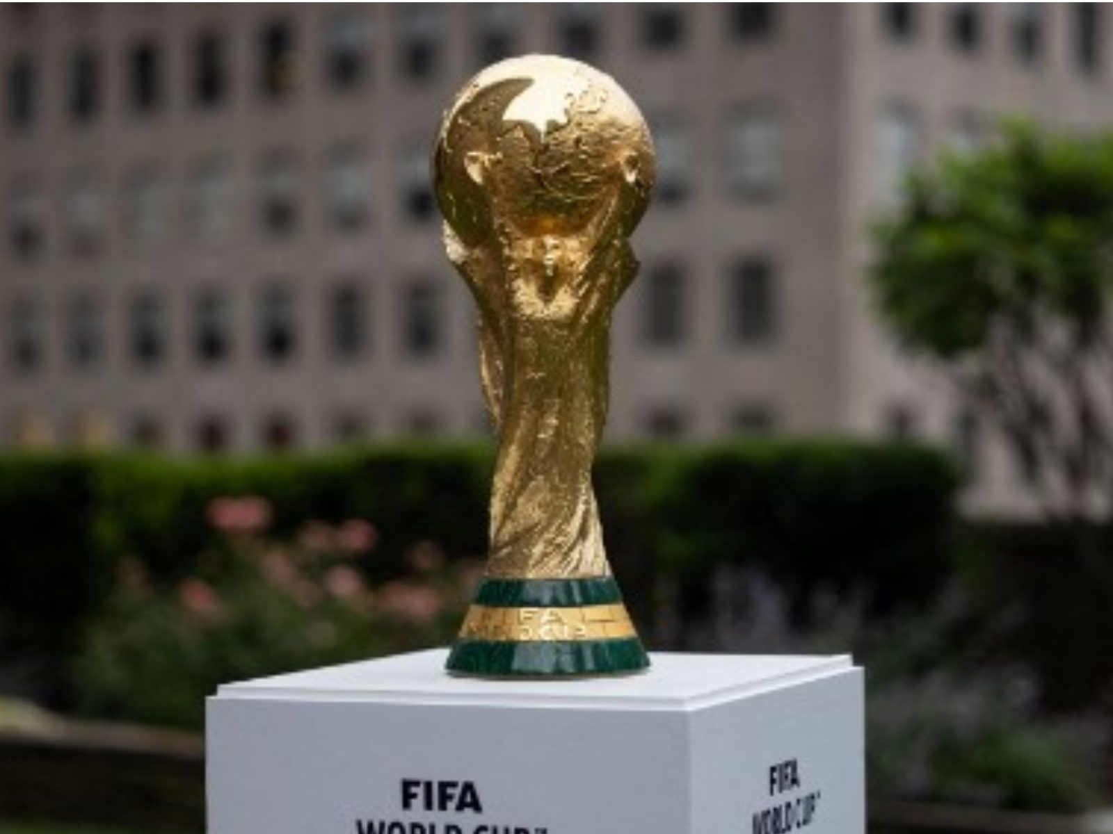 The #FIFAWorldCup Trophy is ready!, trophy