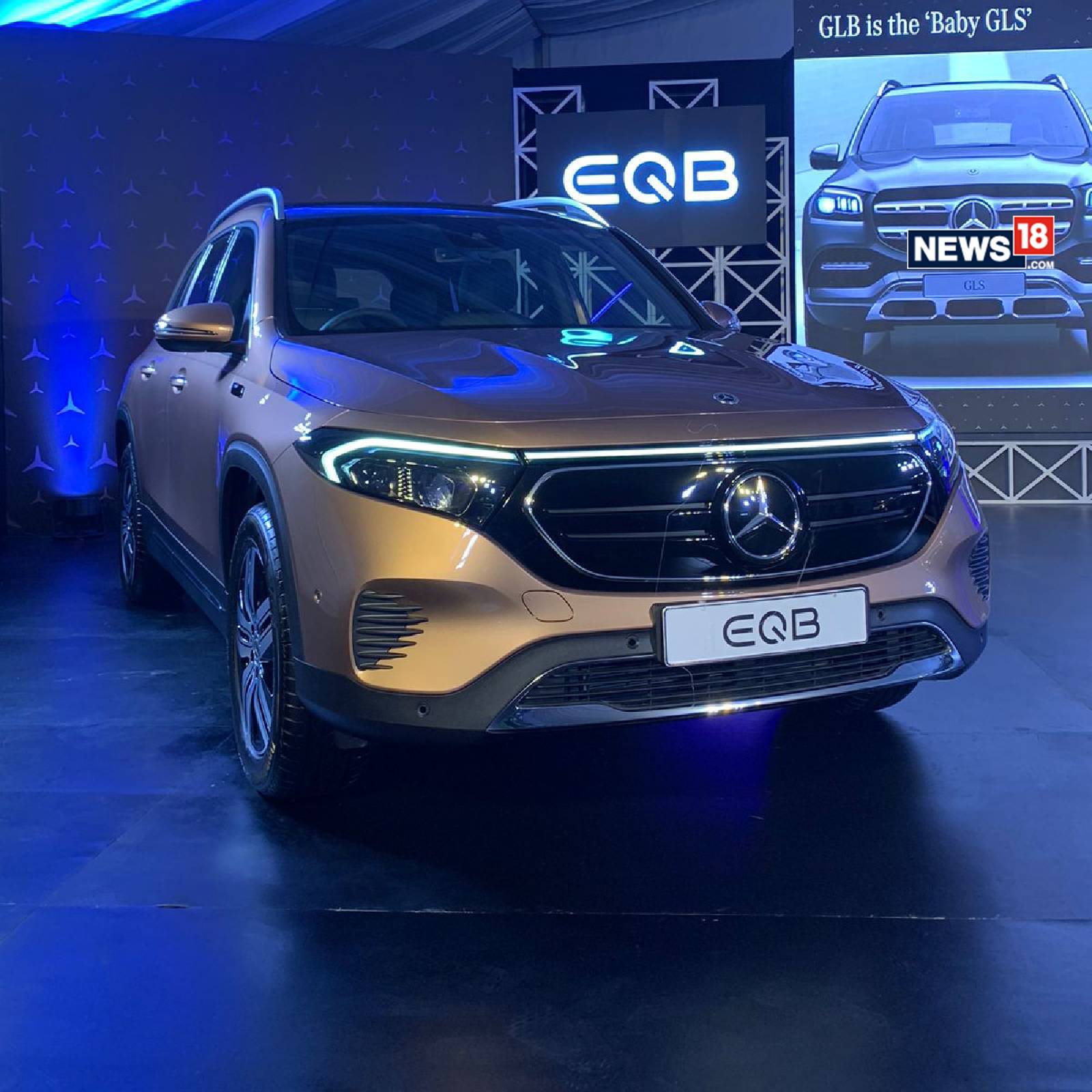 Mercedes-Benz GLB, EQB EV Unveiled in India; Launch on Dec 2 - News18