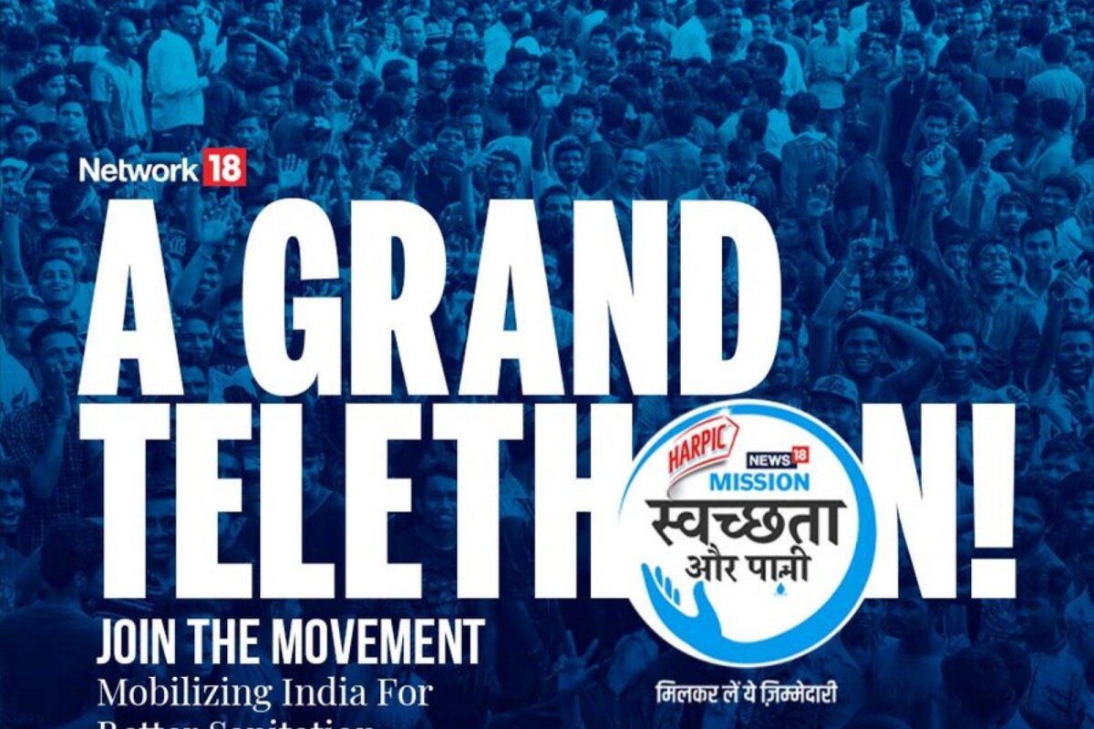 Network18 Mission Swachhta Aur Paani Telethon: Where to Watch Live on November 19