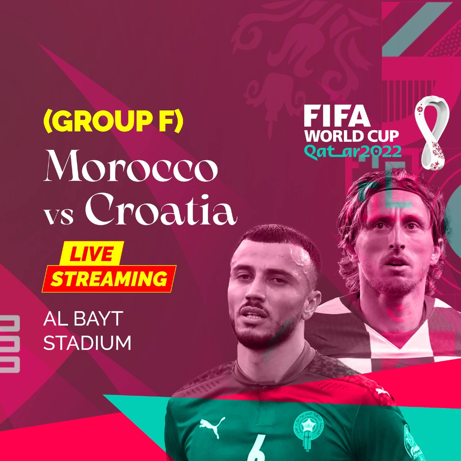 morocco croatia live stream