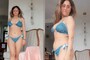 Neha Bhasin Twirls In Blue Striped Bikini, Soaks In The Sun In Viral Video; Netizens Call Her 'Hottie'